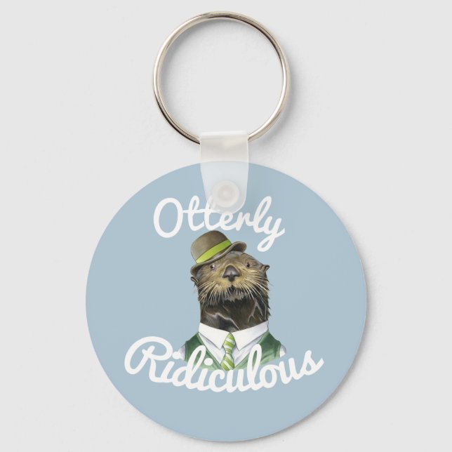 OTTERLY RIDICULOUS KEY RING (Front)