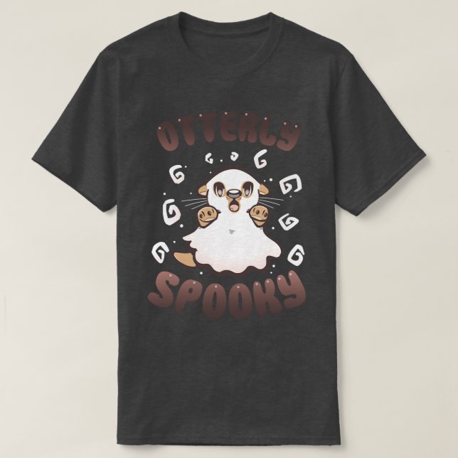 Otterly Spooky  T-Shirt (Design Front)