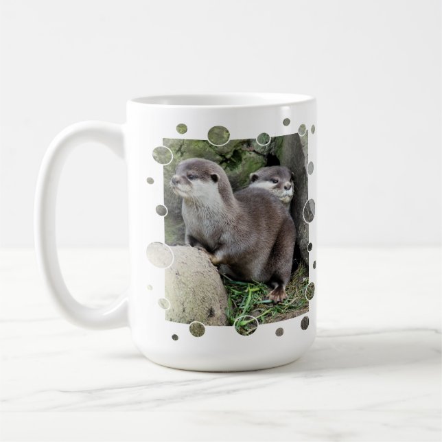 OTTERS COFFEE MUG (Left)