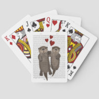 Otters Holding Hands