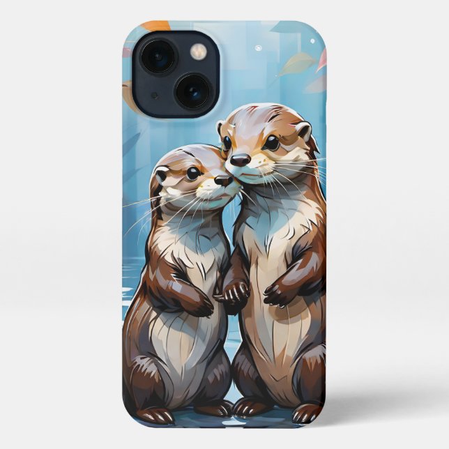 Otters iPhone Case (Back)