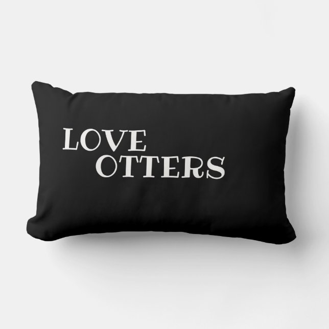 OTTERS LUMBAR CUSHION (Front)