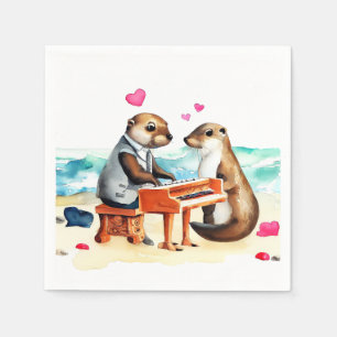 Otters Napkin