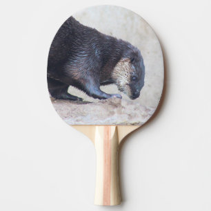 Otters ping pong paddle