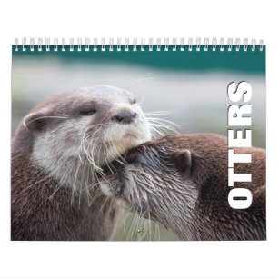 Otters Wall Calendar
