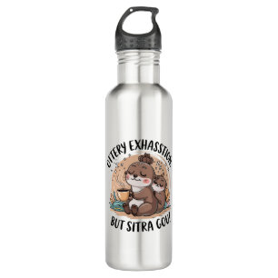 Ottery Expression Cute Sloth and Baby 710 Ml Water Bottle