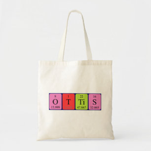 Ottis periodic table name tote bag