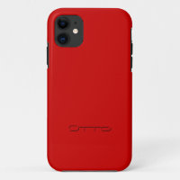 Otto iphone 5 red case