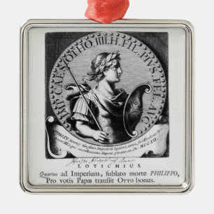 Otto IV  of Brunswick Metal Ornament