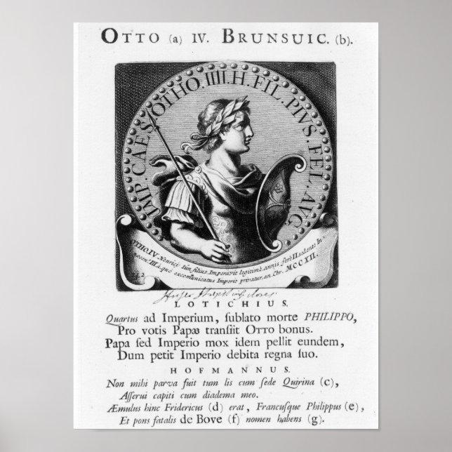 Otto IV  of Brunswick Poster (Front)