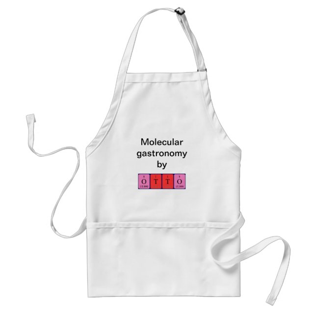 Otto periodic table name apron (Front)