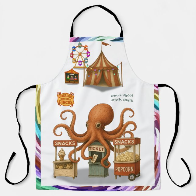Otto’s circus snack shack apron (Front)