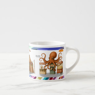 Otto’s circus snack shack espresso cup