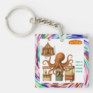 Otto’s circus snack shack key ring