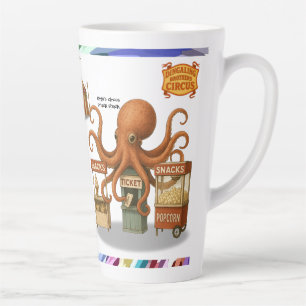 Otto’s circus snack shack latte mug