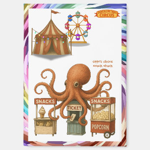 Otto’s circus snack shack magnet