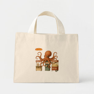 Otto’s circus snack shack mini tote bag