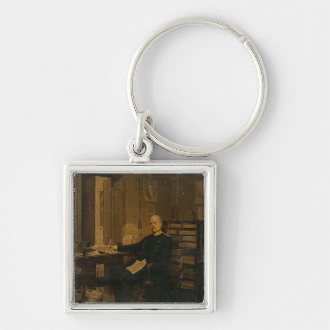 Otto von Bismarck in his Study Key Ring (Front)