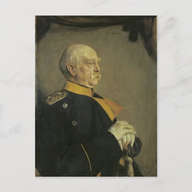 Otto von Bismarck Postcard (Front)
