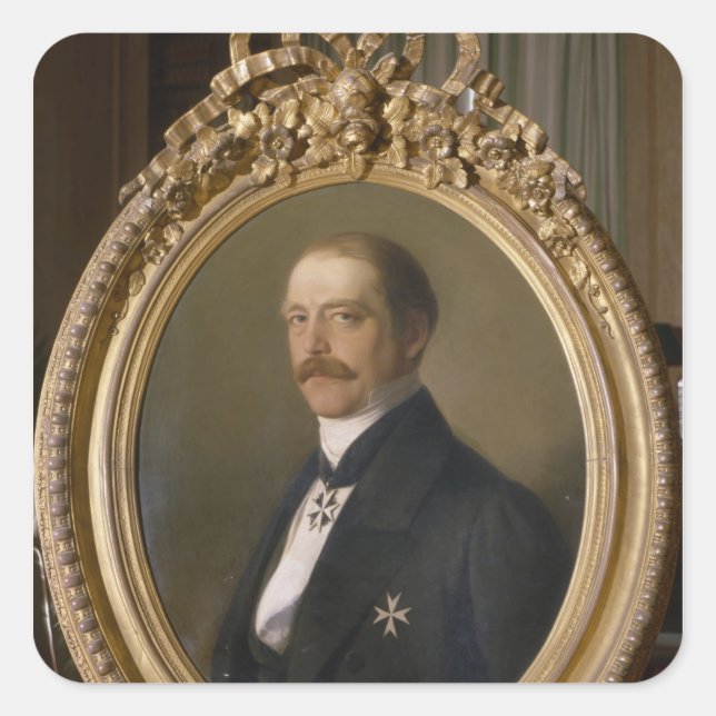 Otto von Bismarck Square Sticker (Front)