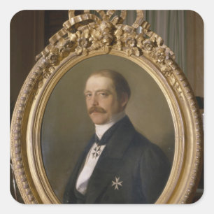 Otto von Bismarck Square Sticker