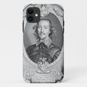 Otto von Guericke (1602-86) from 'Portraits des Ho iPhone 11 Case