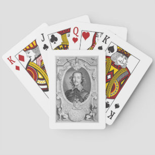 Otto von Guericke (1602-86) from 'Portraits des Ho Playing Cards