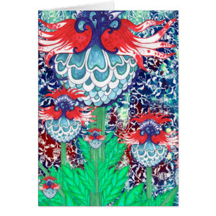 Ottoman Artichokes Card