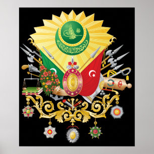 Ottoman Coat of Arms Poster