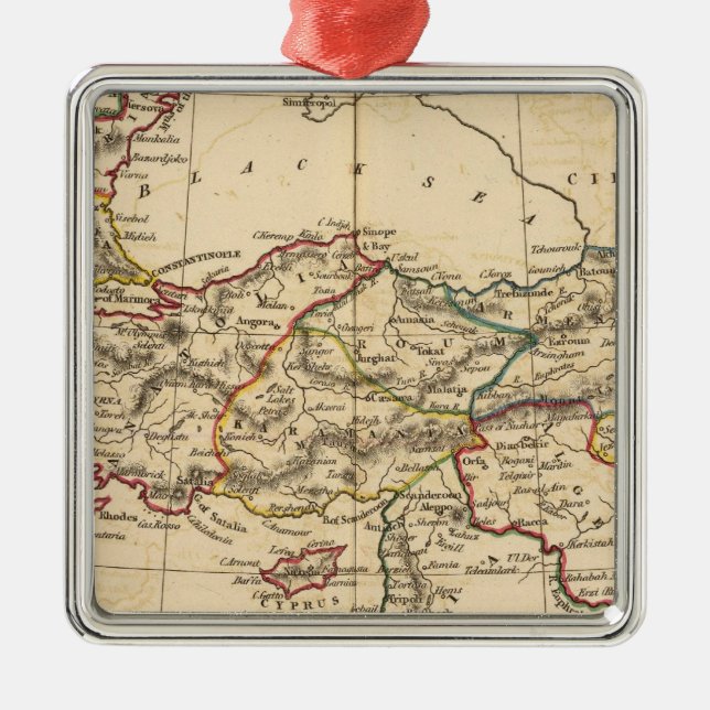 Ottoman Empire Metal Ornament (Front)