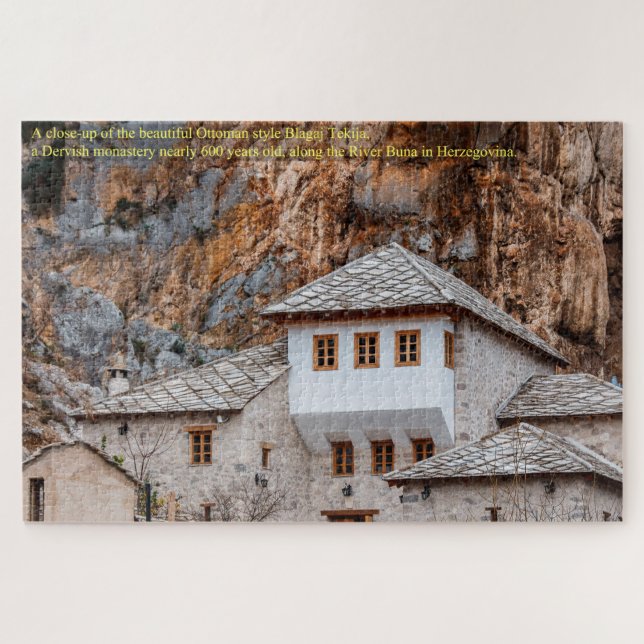 Ottoman Style Architecture in Bosnia Large Jigsaw Puzzle (Horizontal)