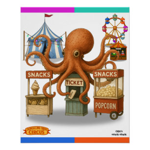 Otto's Snack Shack Poster