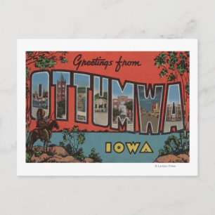 Ottumwa, IowaLarge Letter ScenesOttumwa, IA Postcard