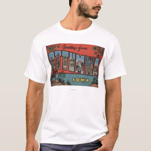 Ottumwa, IowaLarge Letter ScenesOttumwa, IA T-Shirt