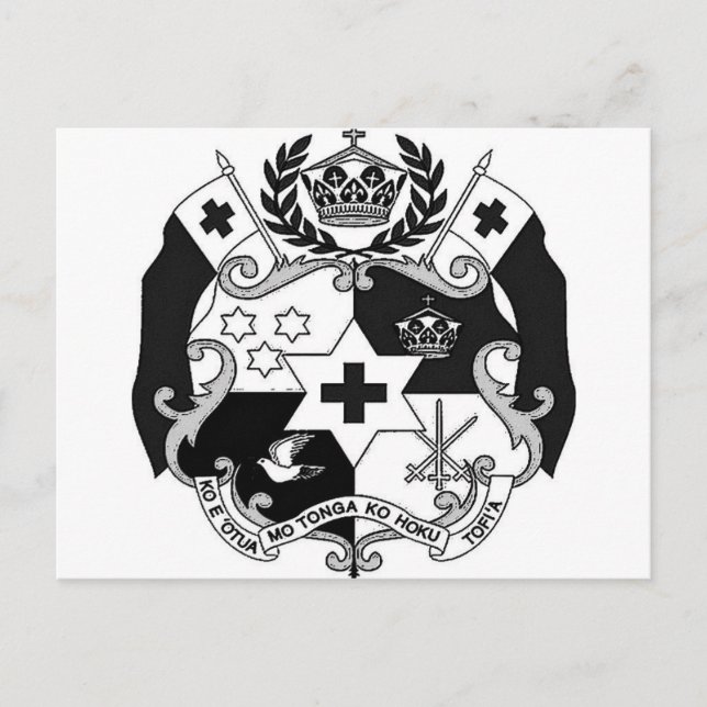 Otua Mo Tonga Productionz Postcard (Front)