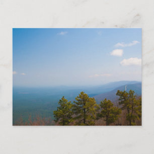 Ouachita Mountains and the Talimena Drive Postcard