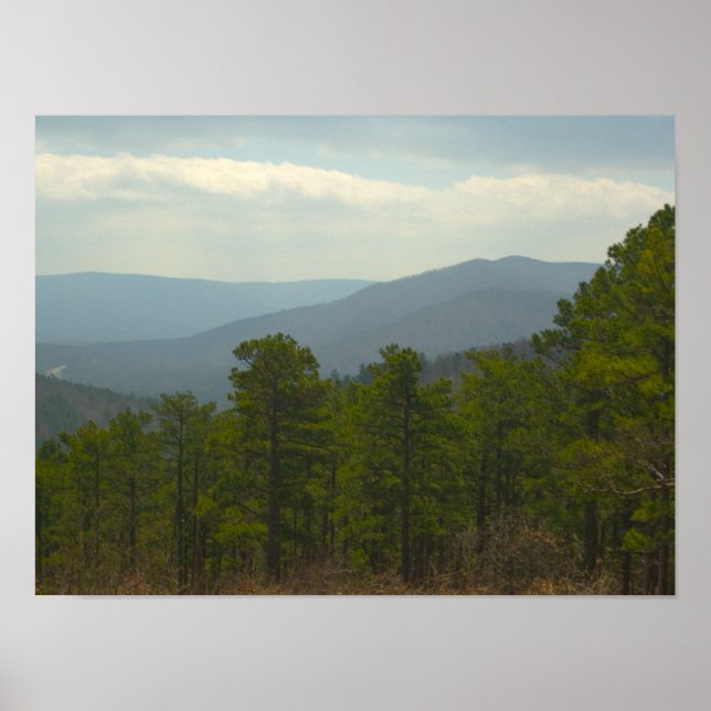 Ouachita Mountains, Oklahoma Poster (Front)