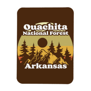 Ouachita National Forest Arkansas Magnet