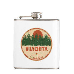 Ouachita National Forest Hip Flask