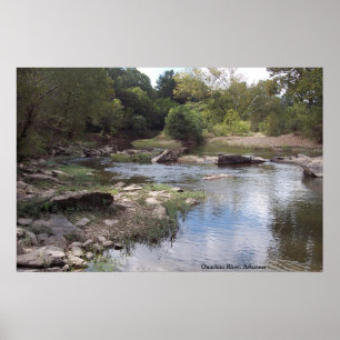 Ouachita River at Oden, Arkansas Poster