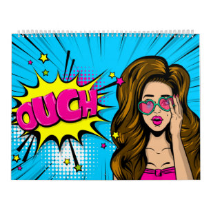 Ouch girl calendar