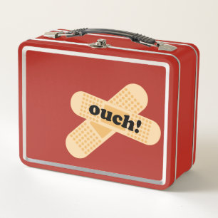 Ouch! Metal lunchbox