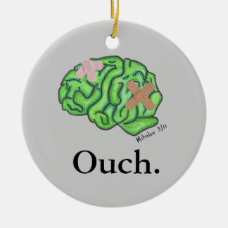 "Ouch" ornament
