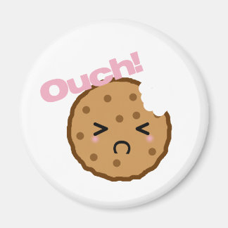 "Ouch!" says the Kawaii Cookie Magnet
