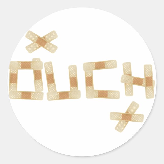 Ouch Sticker (Front)