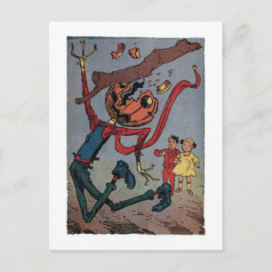 Ouch! Vintage Little Wizard of Oz Postcard