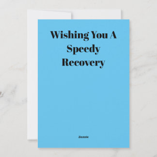 Ouchi speedy recovery holiday card