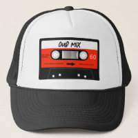 Oud Mixtape Retro Red Vintage Cassette Tape