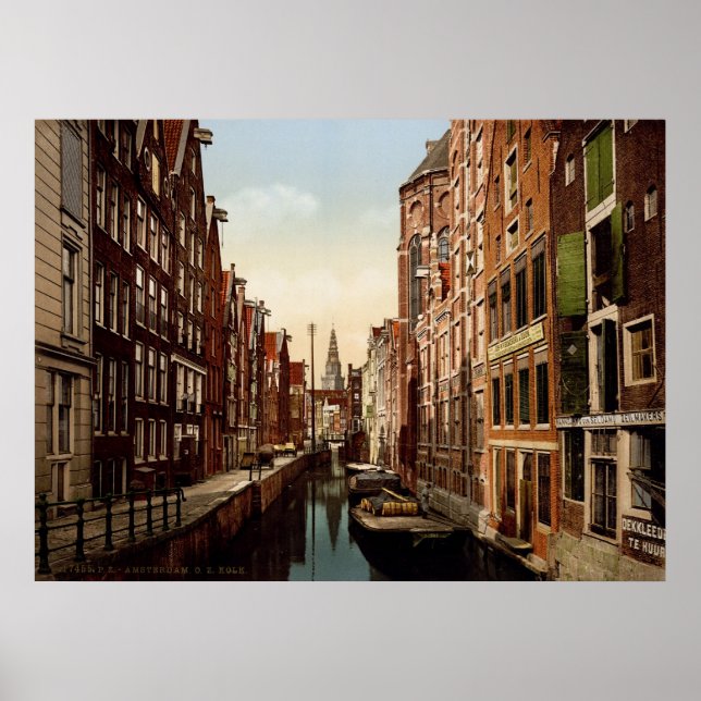 Oudezijds Kolk Amsterdam Poster (Front)