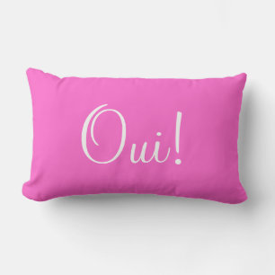 Oui Non Lumbar Pillow